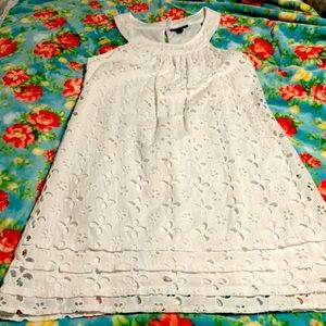 Stunning Eyelet White Dress